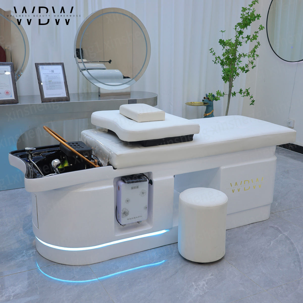 Shampoo & Backwash Units